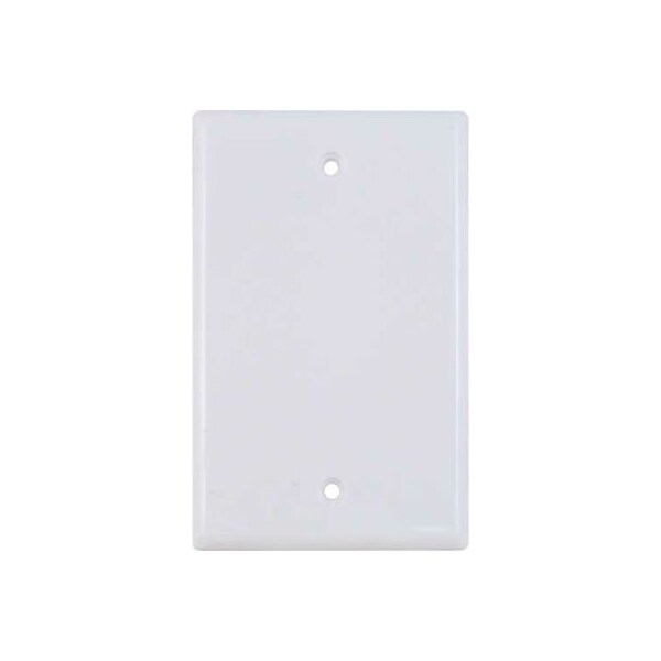 Chiptech, Inc Dba Vertical Cable Vertical Cable, Blank (O) Port Keystone Wall Plate (Flush) White 304-J2630/OP/WH - main